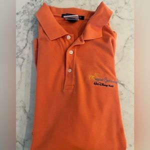 Y2K Walt Disney World Magical Disney Gathering Mickey Embroidered Polo Shirt XL